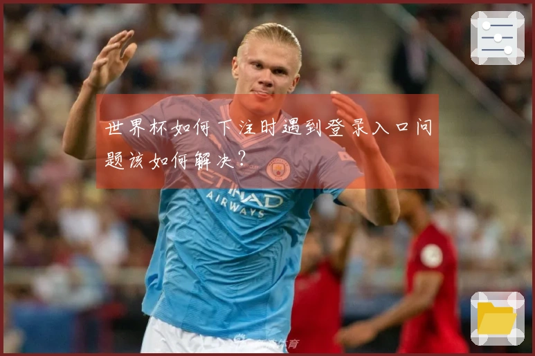 世界杯如何下注时遇到登录入口问题该如何解决？