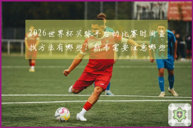 2026世界杯买球平台的比赛时间查找方法有哪些？新手需要注意哪些事项？