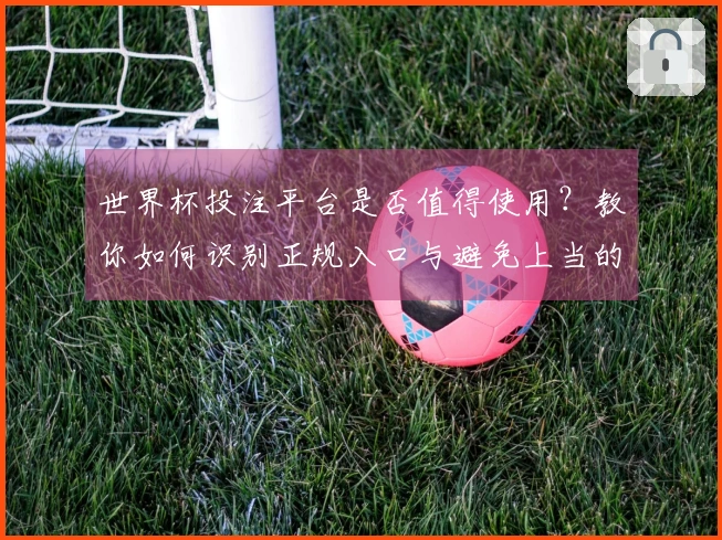 世界杯投注平台是否值得使用？教你如何识别正规入口与避免上当的技巧